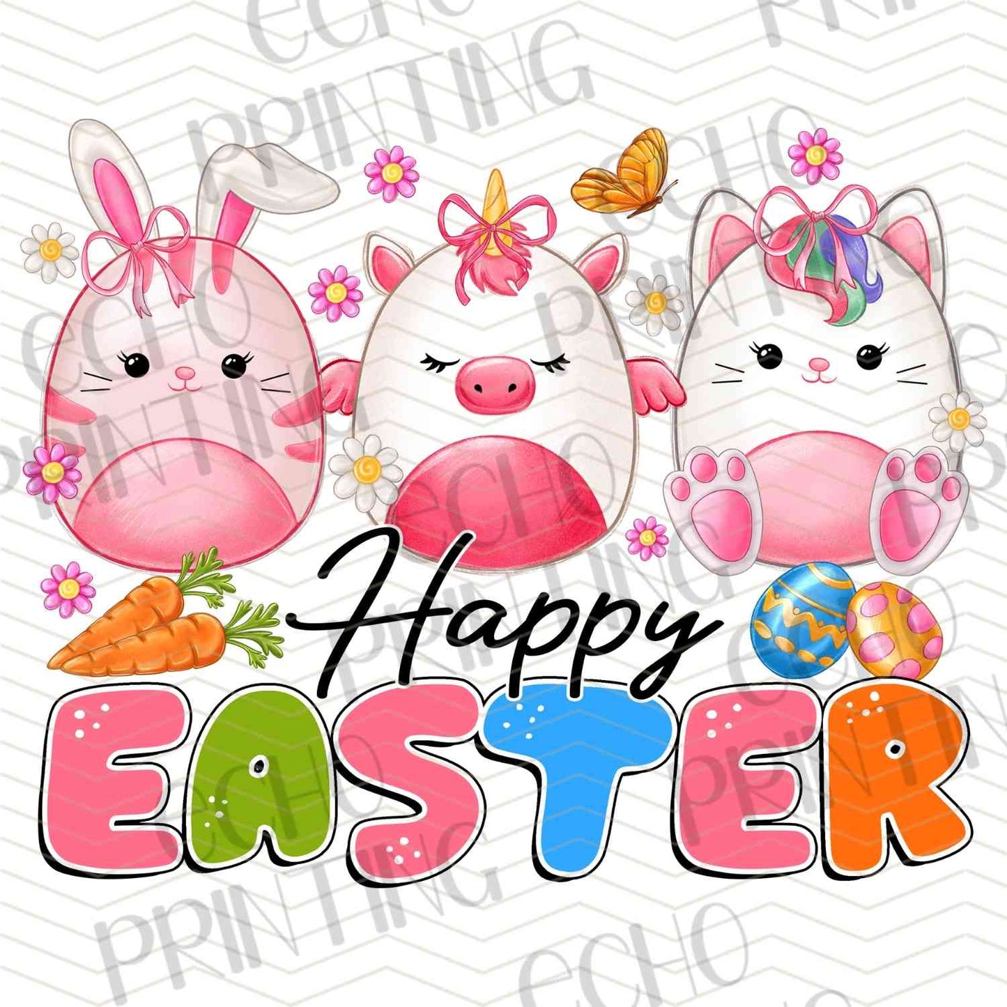 ESTRG 650 - HAPPY EASTER BUNNIES