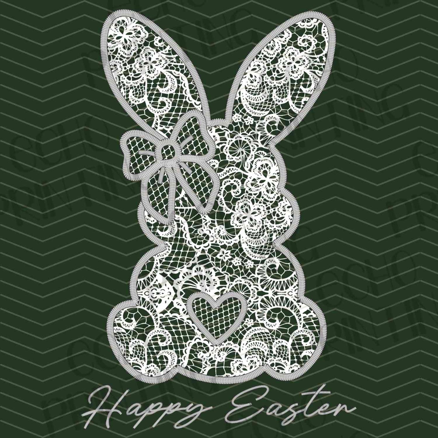 ESTRG 657 - FLORAL BUNNY ART