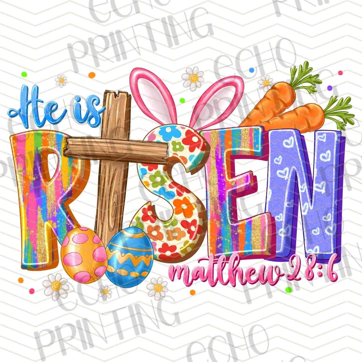 ESTRG 658 - HE IS RISEN CROSS