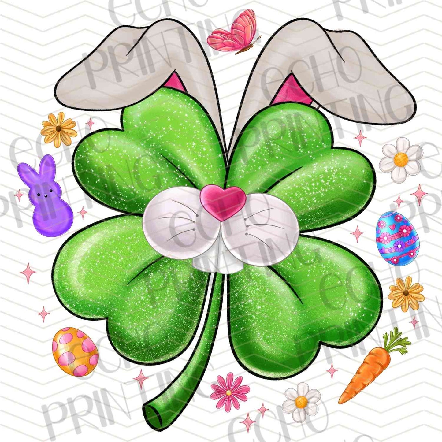 ESTRG 686 - LUCKY BUNNY CLOVER