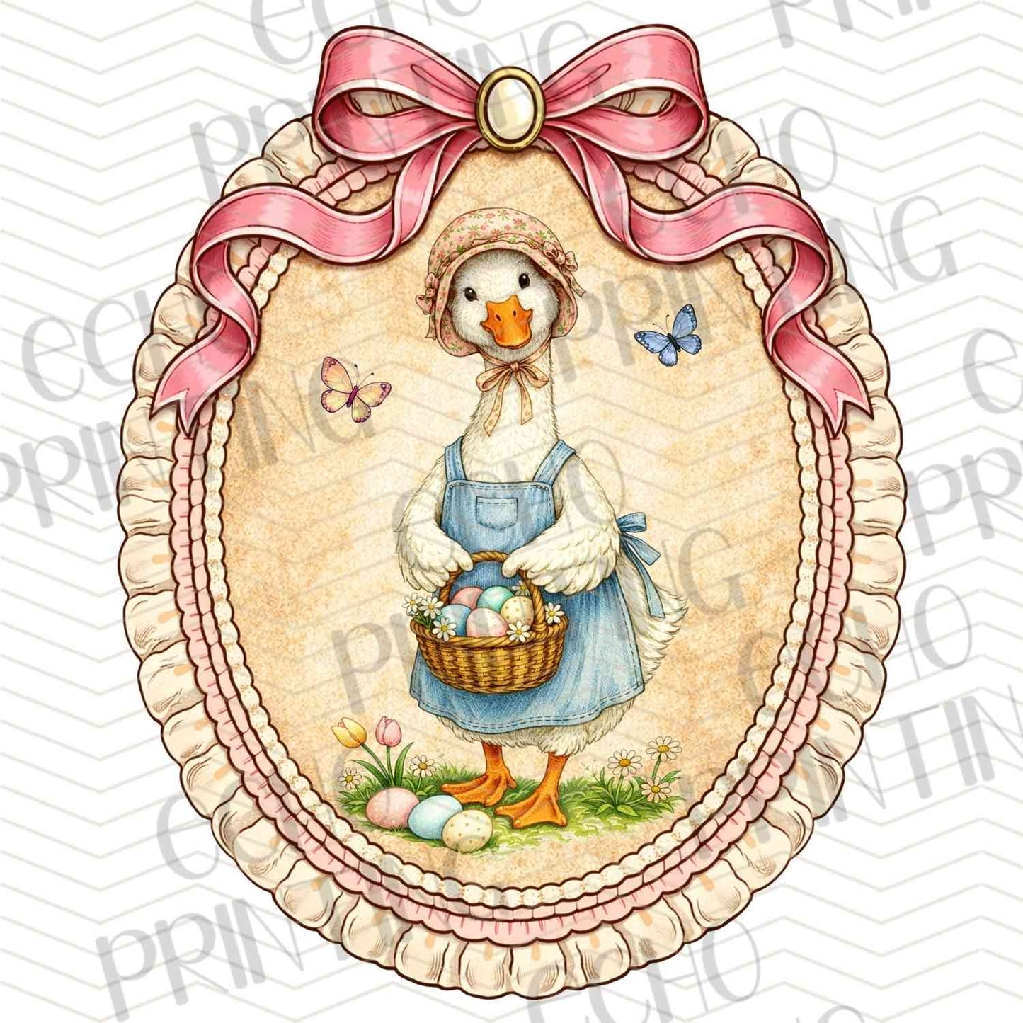 ESTRG 698 - BABY CHICK VINTAGE FRAME