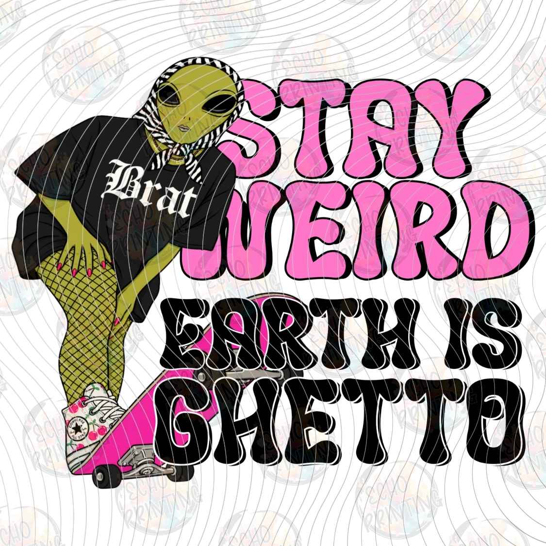 FLKR 18 - STAY WEIRD ALIEN