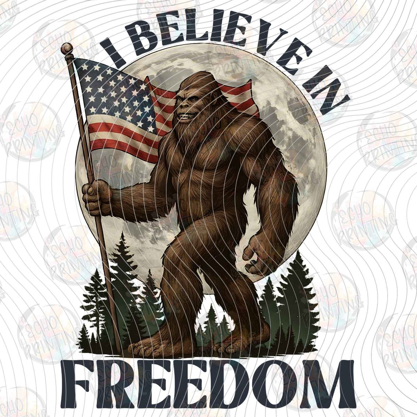 FLKR 5 - I BELIEVE IN FREEDOM BIGFOOT