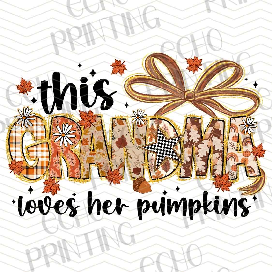 FLTK 1026 - THIS GRANDMA LOVES PUMPKINS