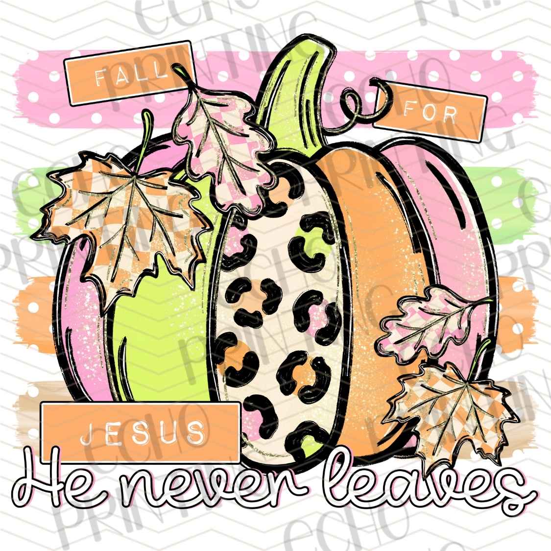 FLTK 1076 - JESUS NEVER LEAVES PUMPKIN