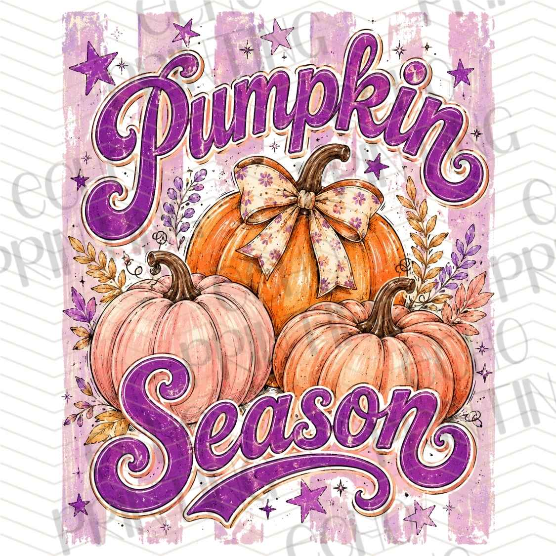 FLTK 1092 - PUMPKIN SEASON RETRO LETTERING