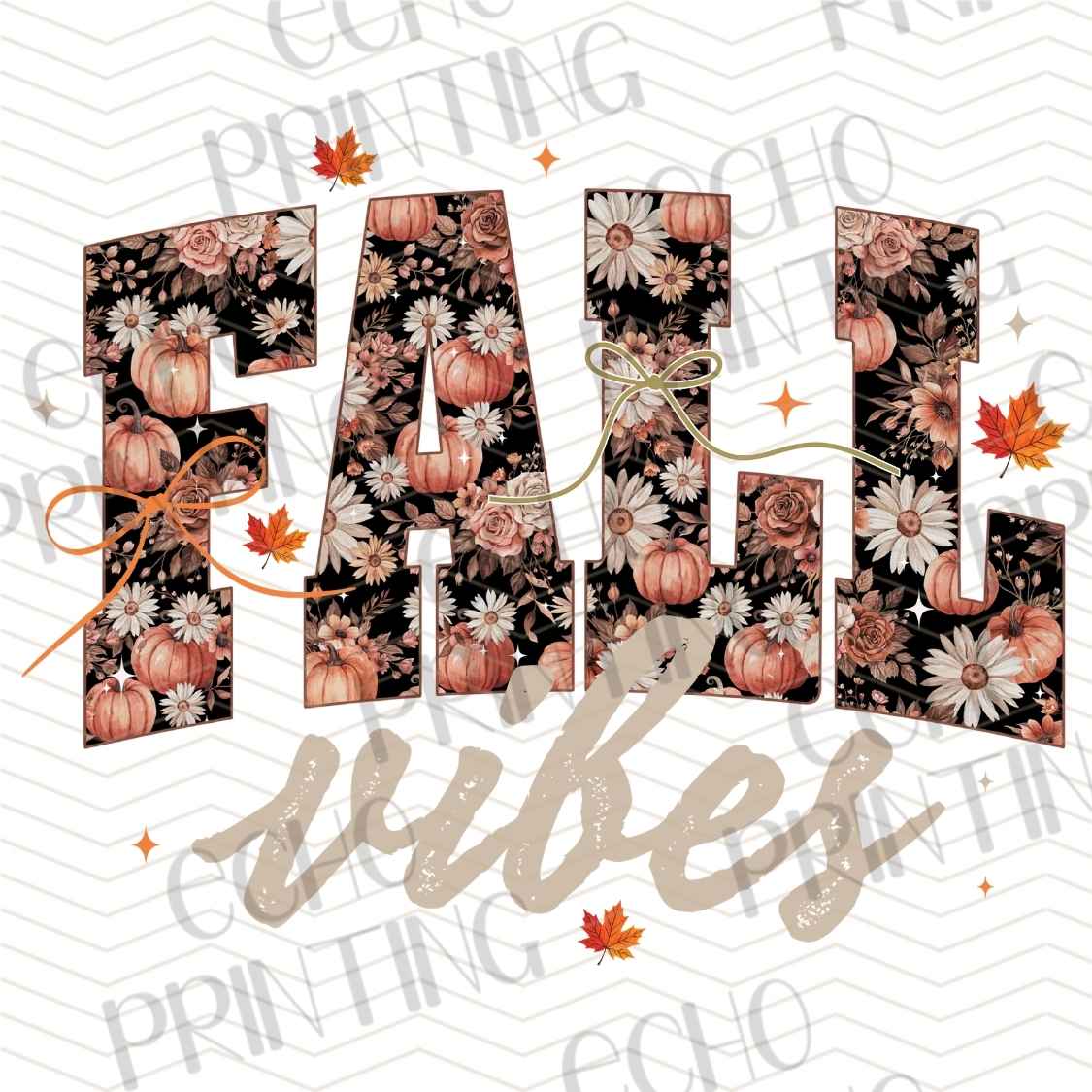 FLTK 1113 - FALL VIBES FLORAL LETTERING