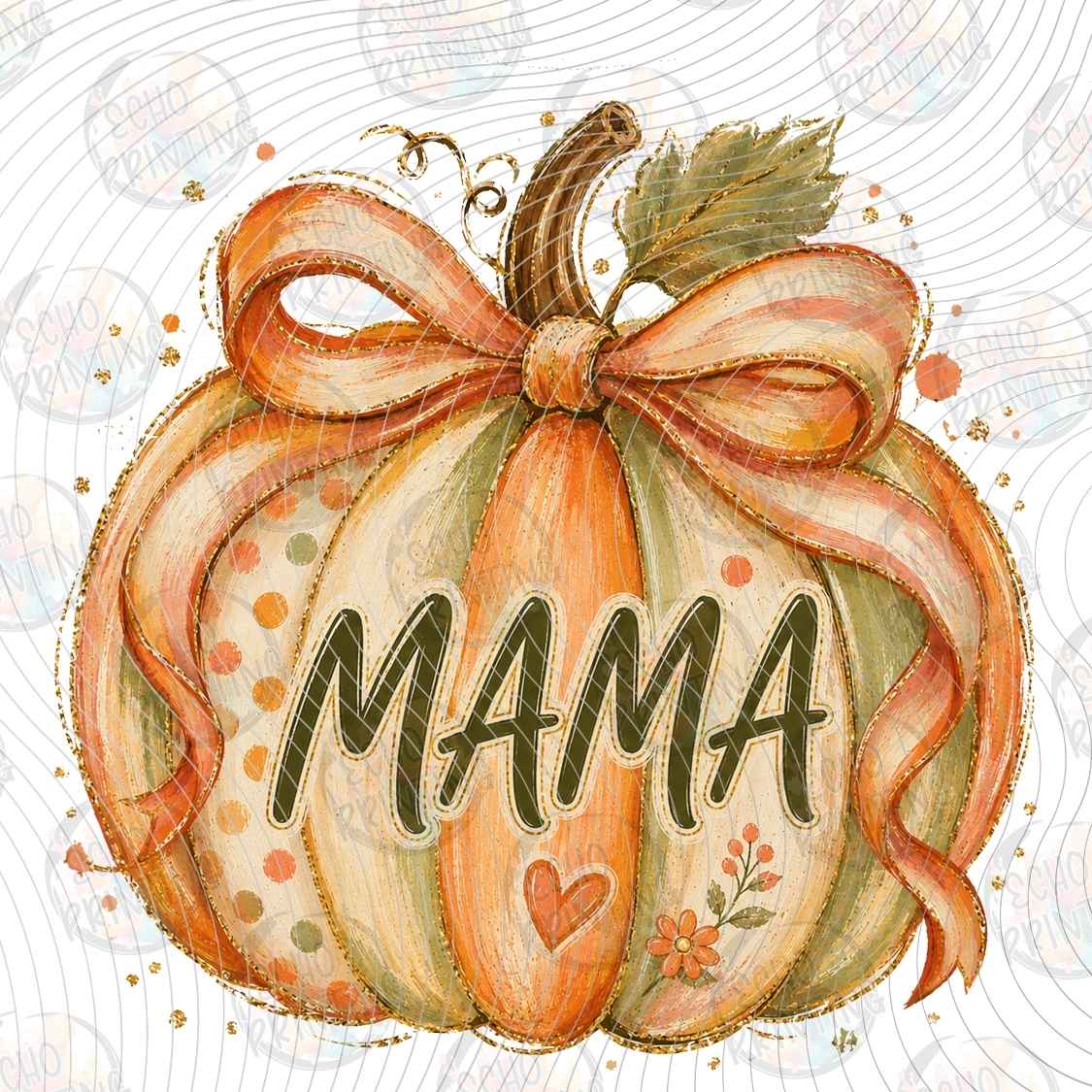 FLTK 1117 - MAMA PUMPKIN BOW