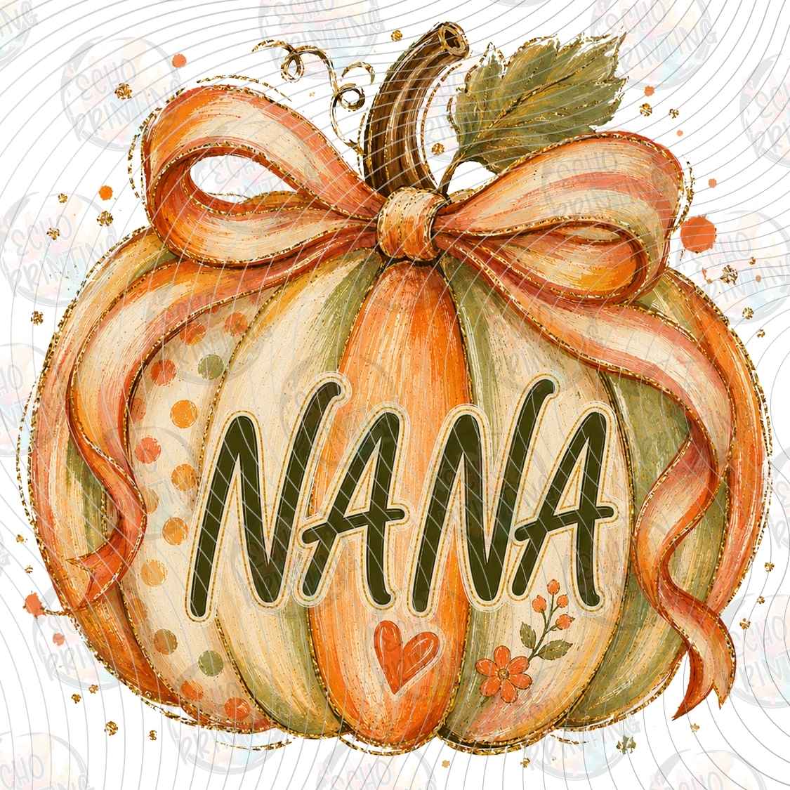 FLTK 1136 - NANA PUMPKIN BOW