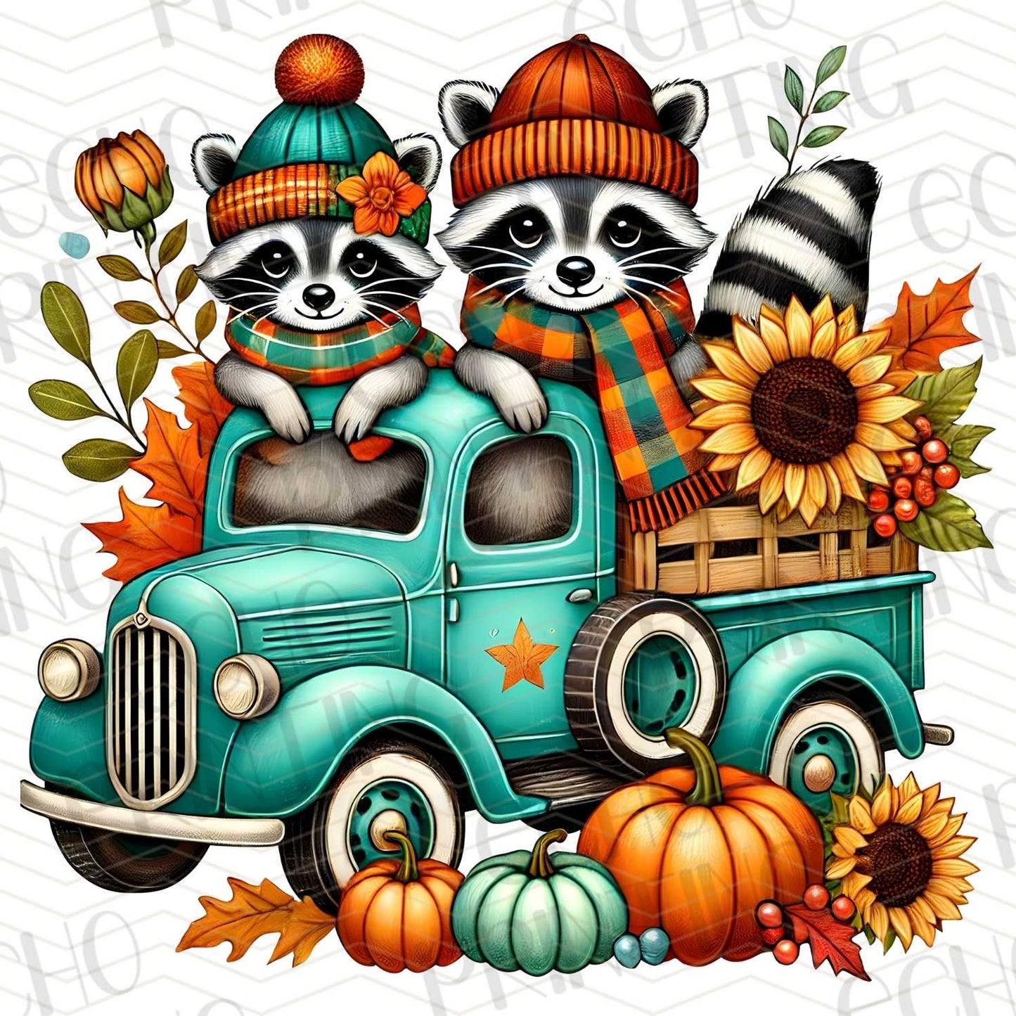 FLTK 117 – RACCOONS IN FALL TRUCK