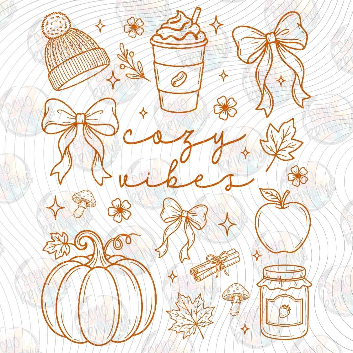 FLTK 1176 - COZY AUTUMN ICON COLLAGE