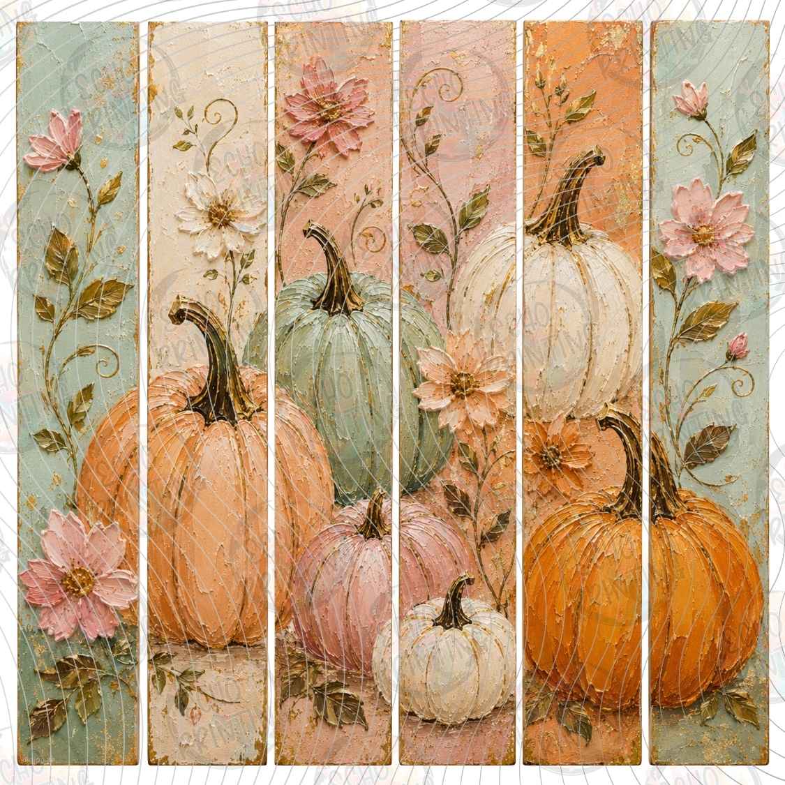 FLTK 1187 - VINTAGE PUMPKIN PATCH COLLAGE
