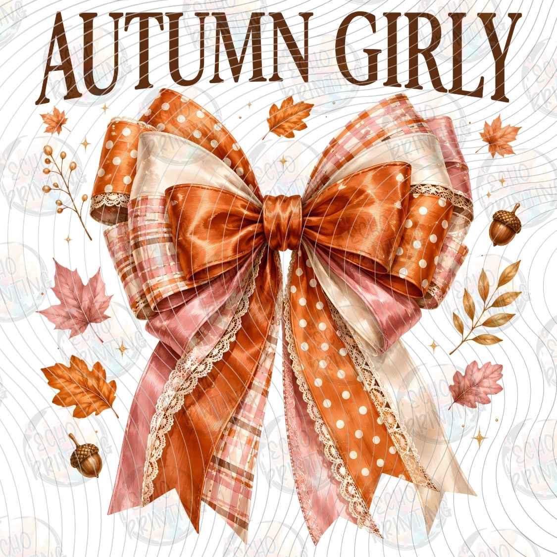 FLTK 1216 - AUTUMN GIRLY BOW STYLE