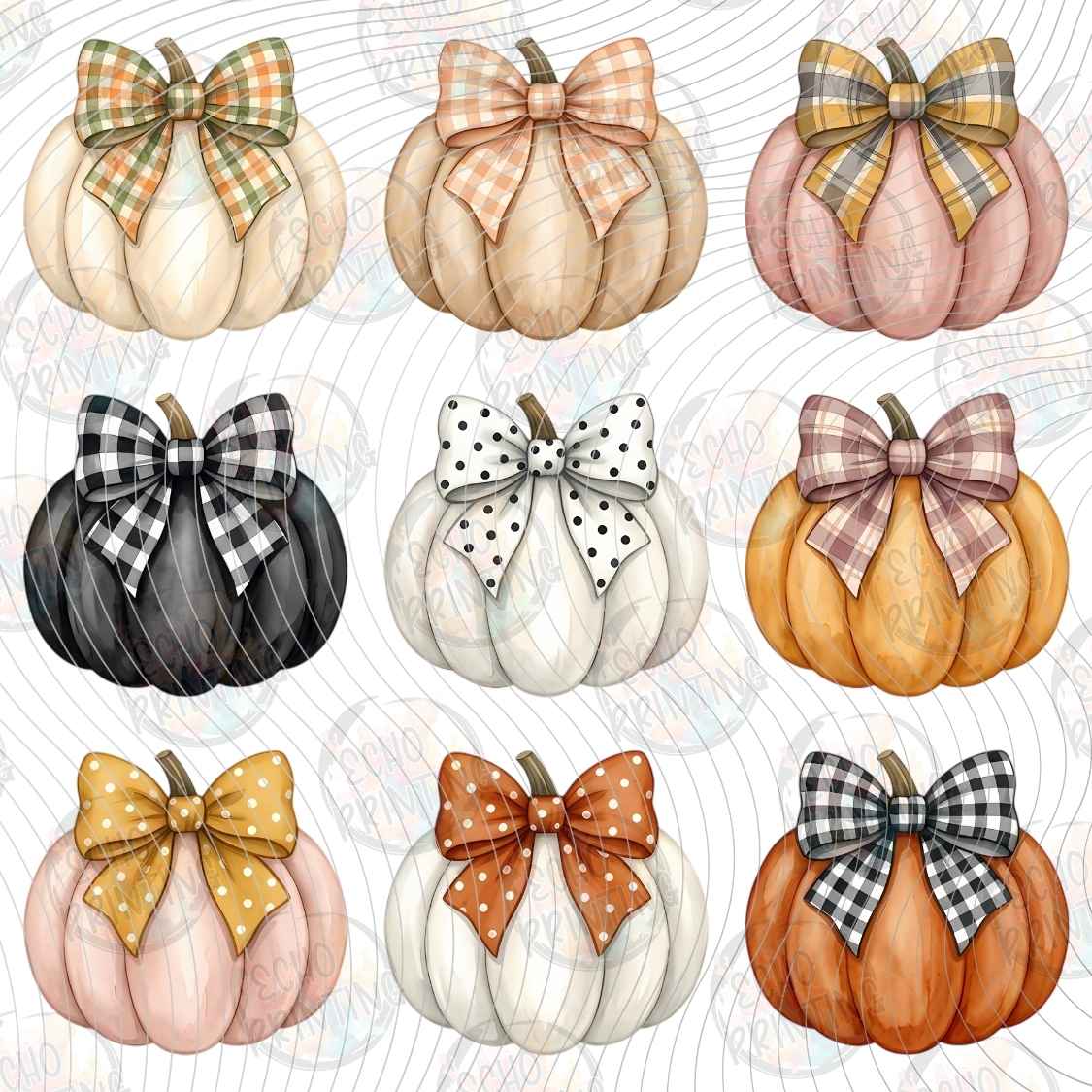 FLTK 1230 - PUMPKIN BOW COLLECTION