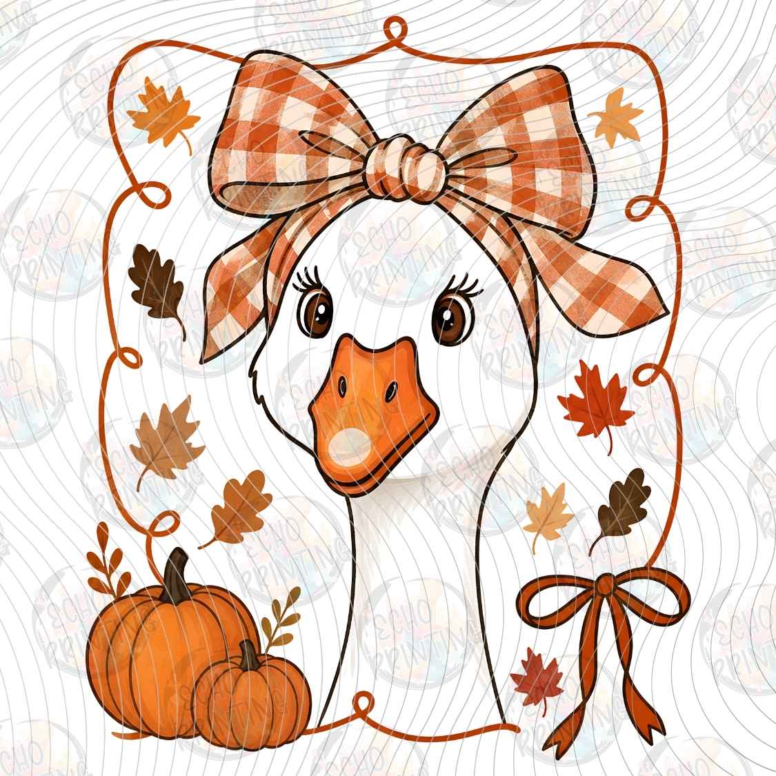 FLTK 1299 - GOOSE AUTUMN PUMPKIN STYLE