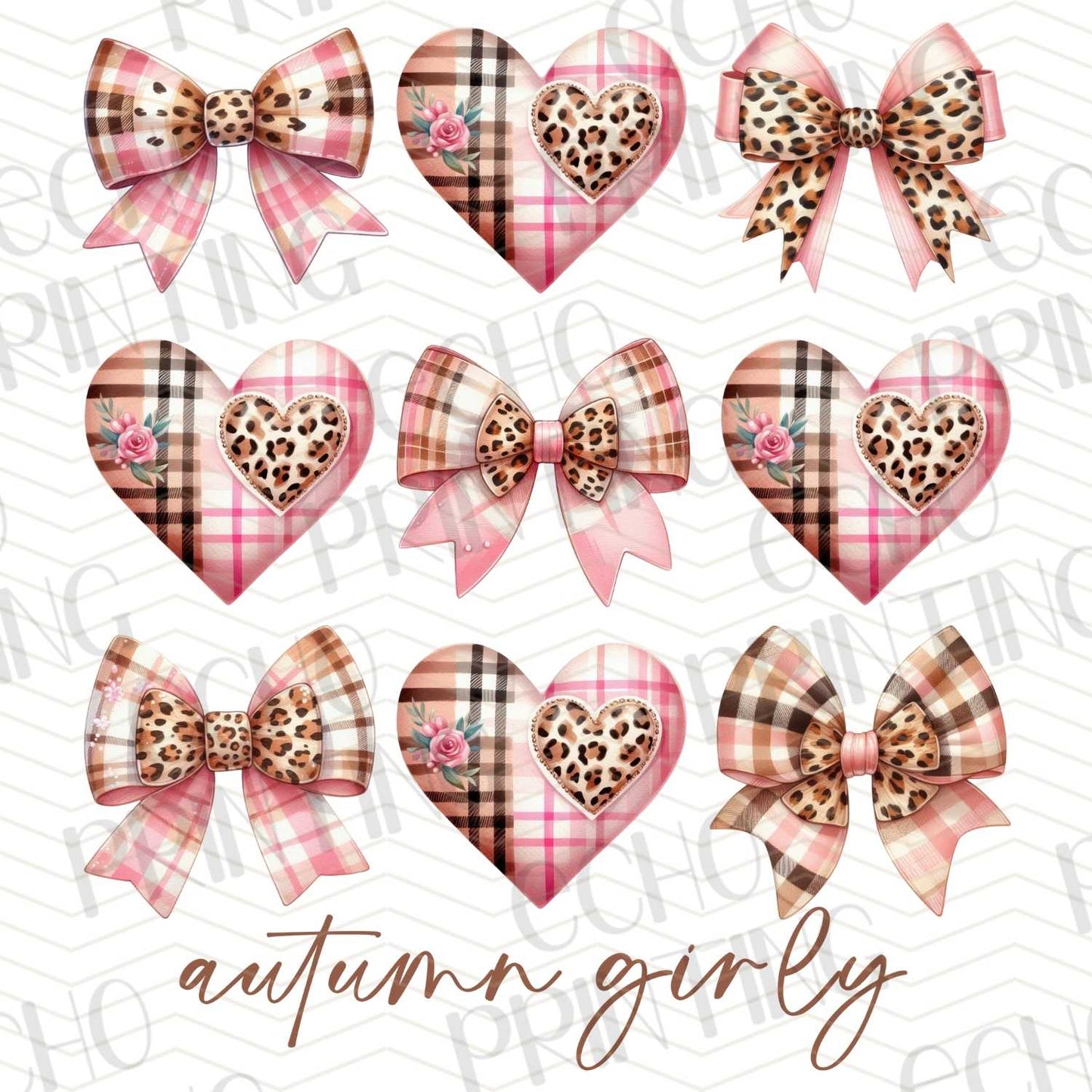 FLTK 13 – AUTUMN GIRLY BOWS AND HEARTS