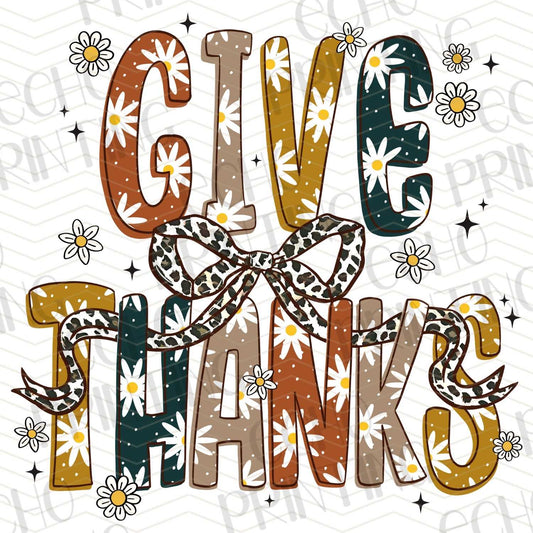 FLTK 134 – GIVE THANKS LEOPARD BOW