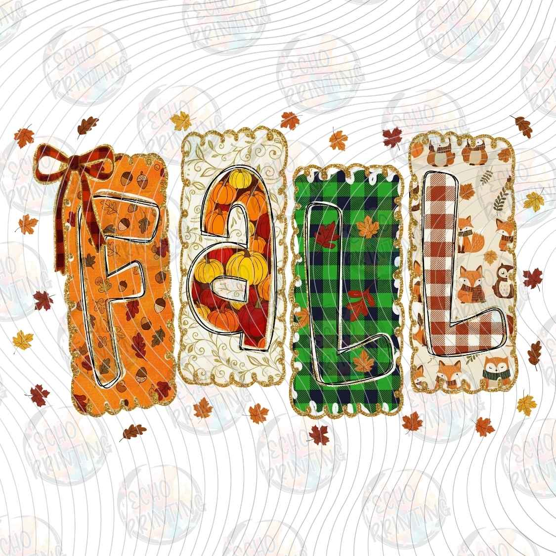FLTK 1578 - FALL RETRO LETTERING