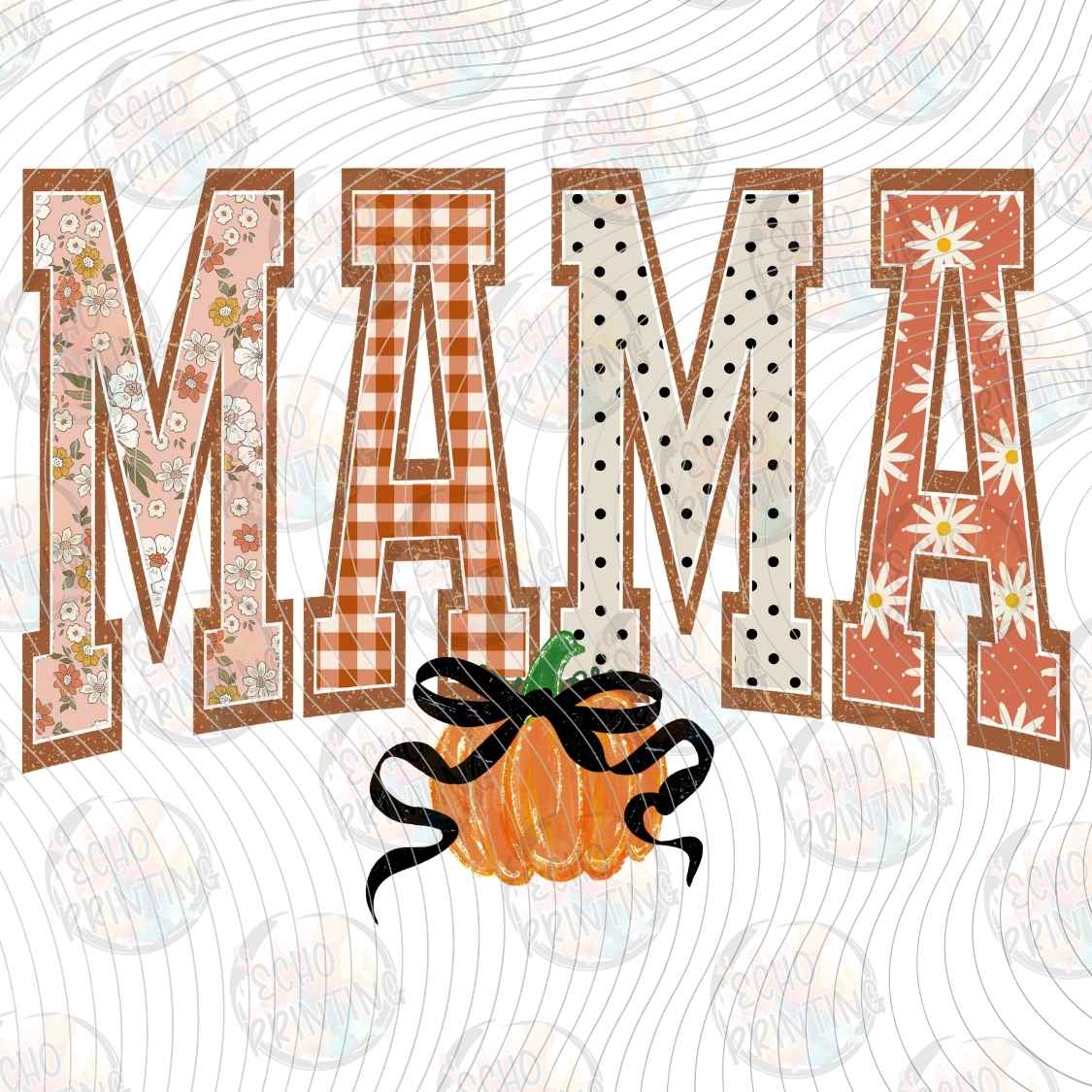 FLTK 1584 - MAMA AUTUMN LETTERING