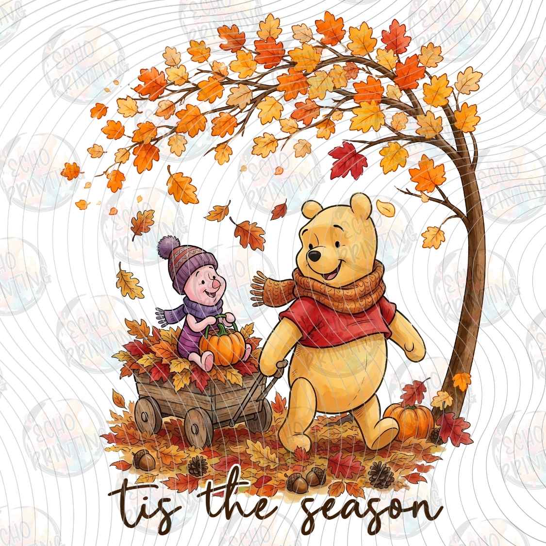 FLTK 1646 - HUNNY BEAR AUTUMN TREE