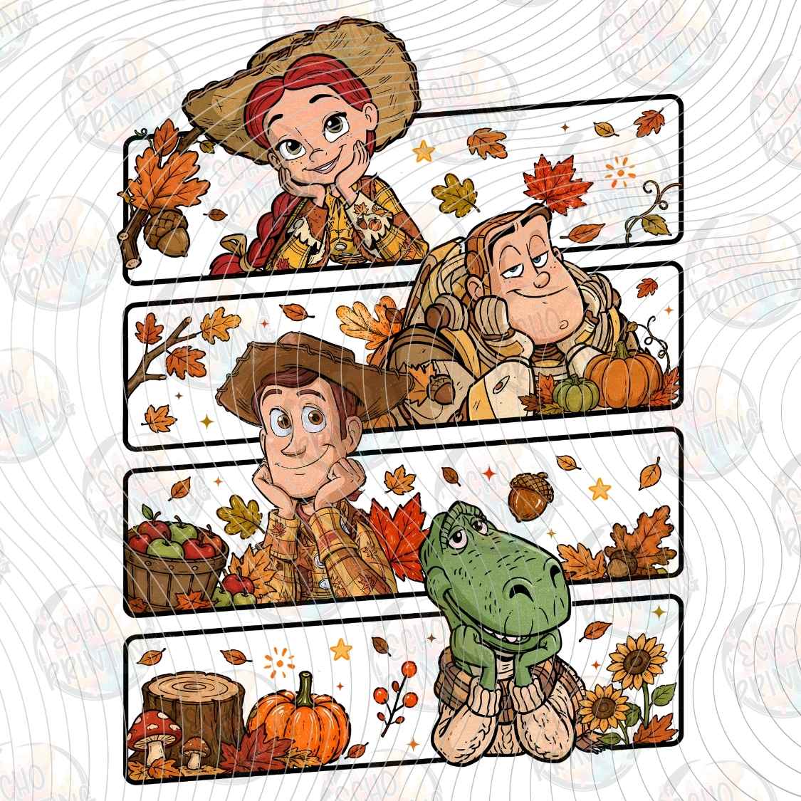 FLTK 1670 - AUTUMN CHARACTER LETTER E