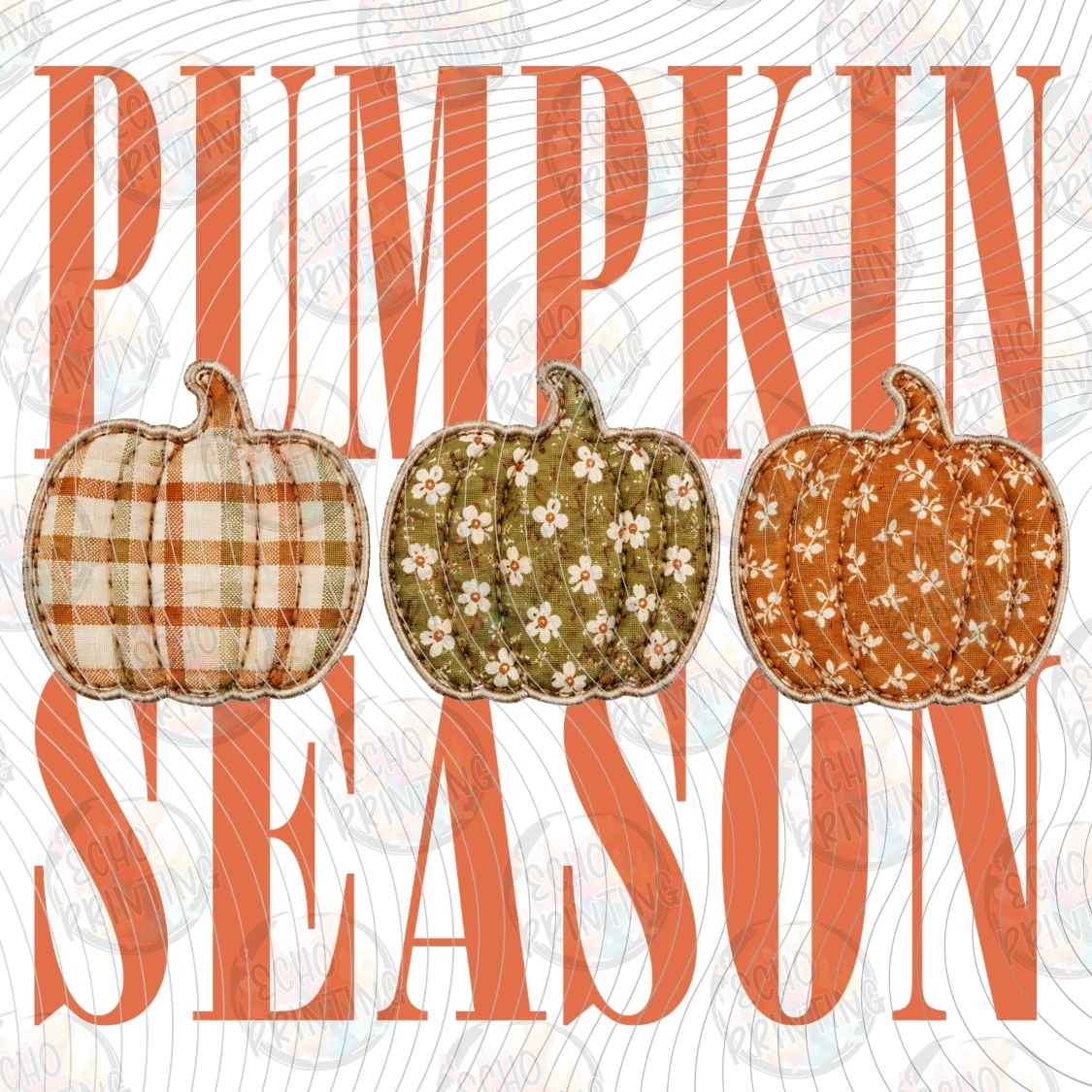 FLTK 1685 - PUMPKIN SEASON LETTERING