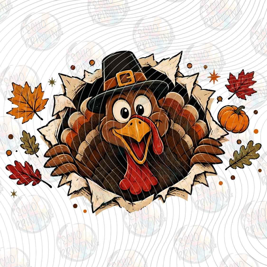 FLTK 1686 - THANKFUL TURKEY AUTUMN STYLE