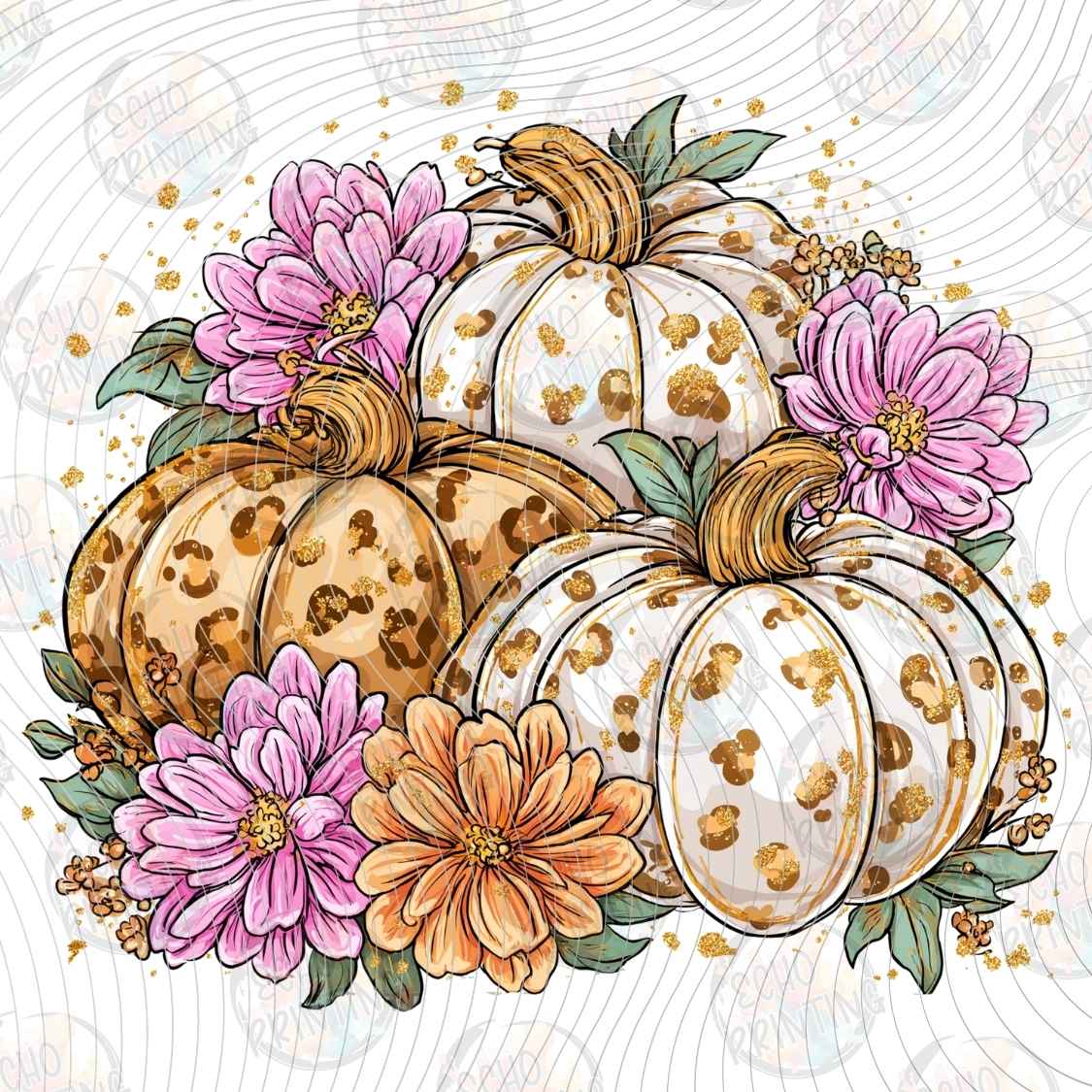 FLTK 1731 - FLORAL PUMPKIN ARRANGEMENT