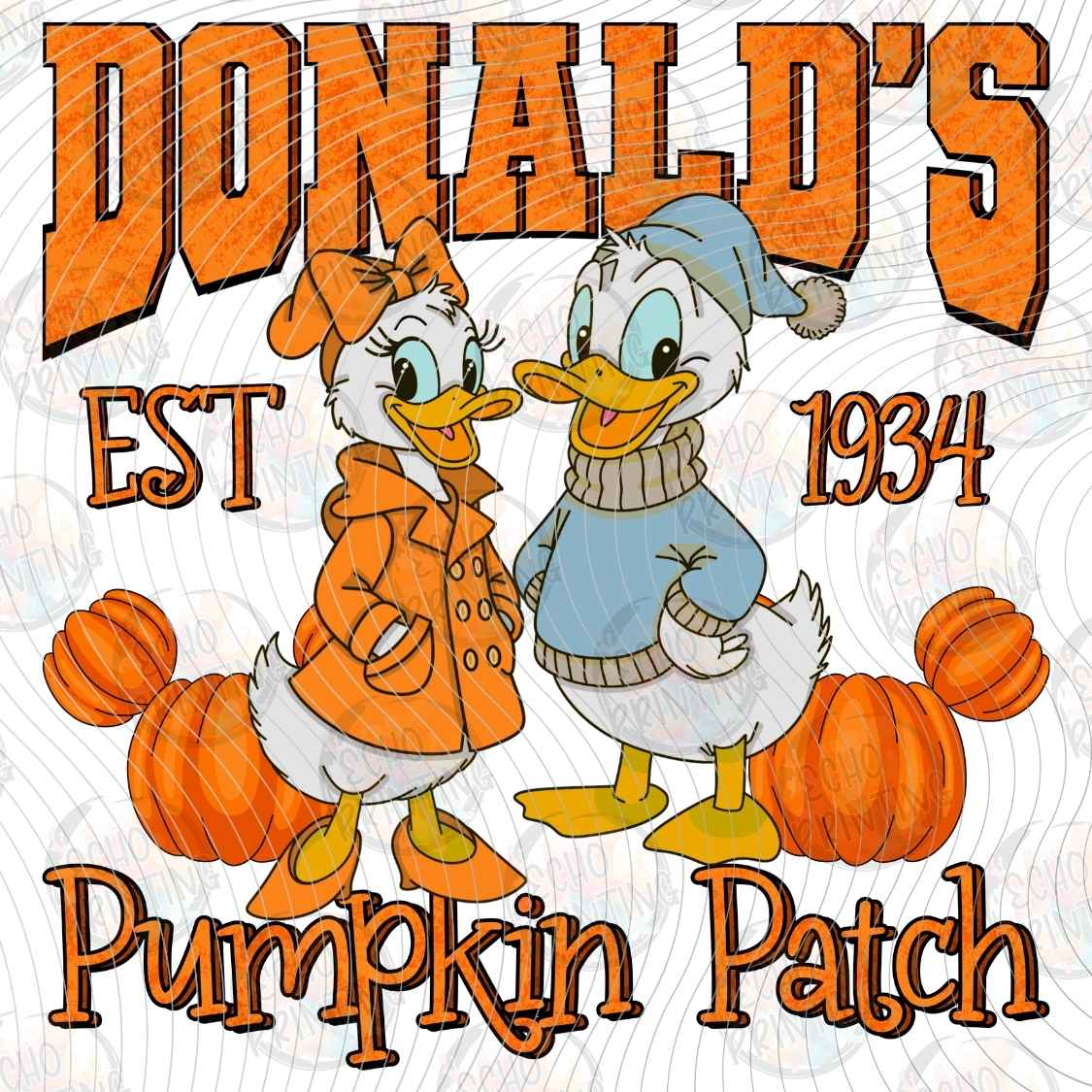 FLTK 1745 - DUCK PUMPKIN PATCH