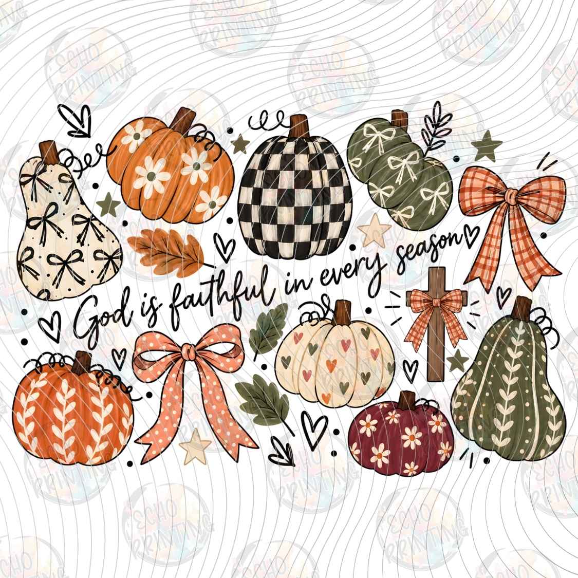 FLTK 1833 - AUTUMN BOW PATTERN