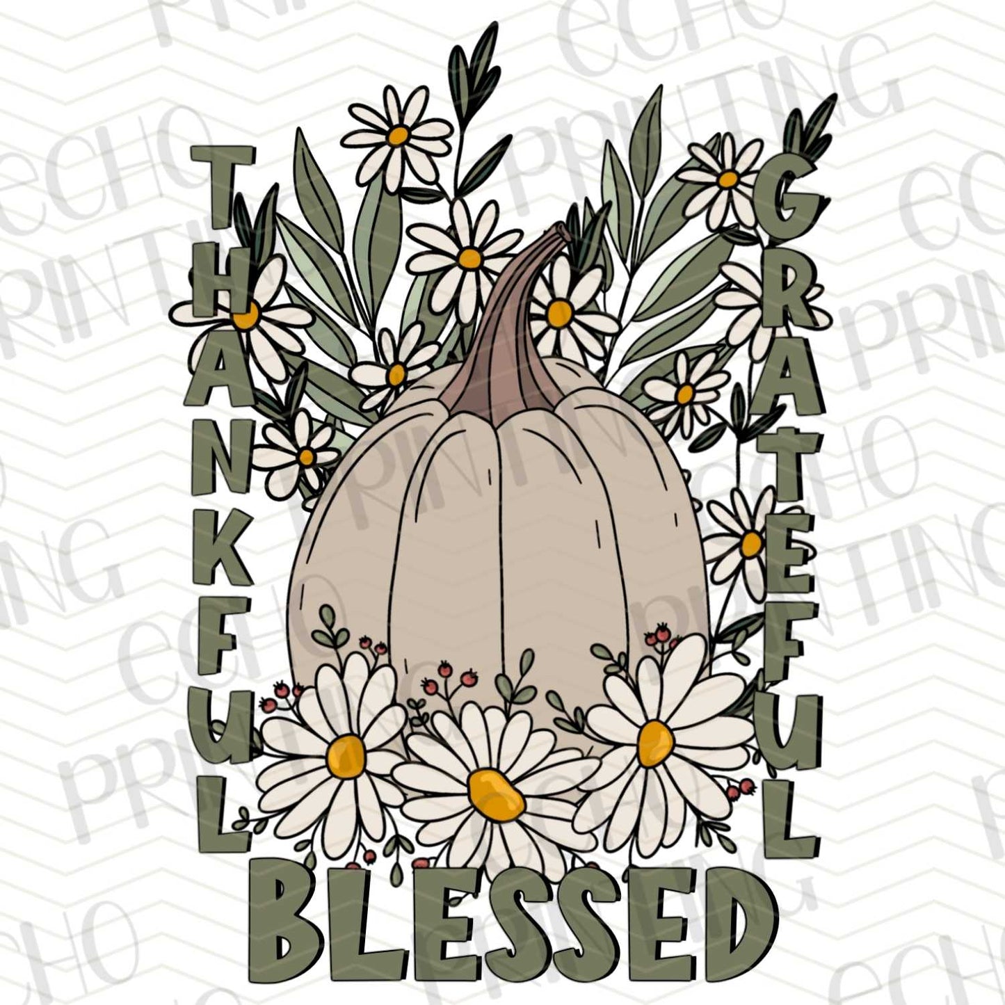 FLTK 239 – THANKFUL GRATEFUL BLESSED NEUTRAL PUMPKIN