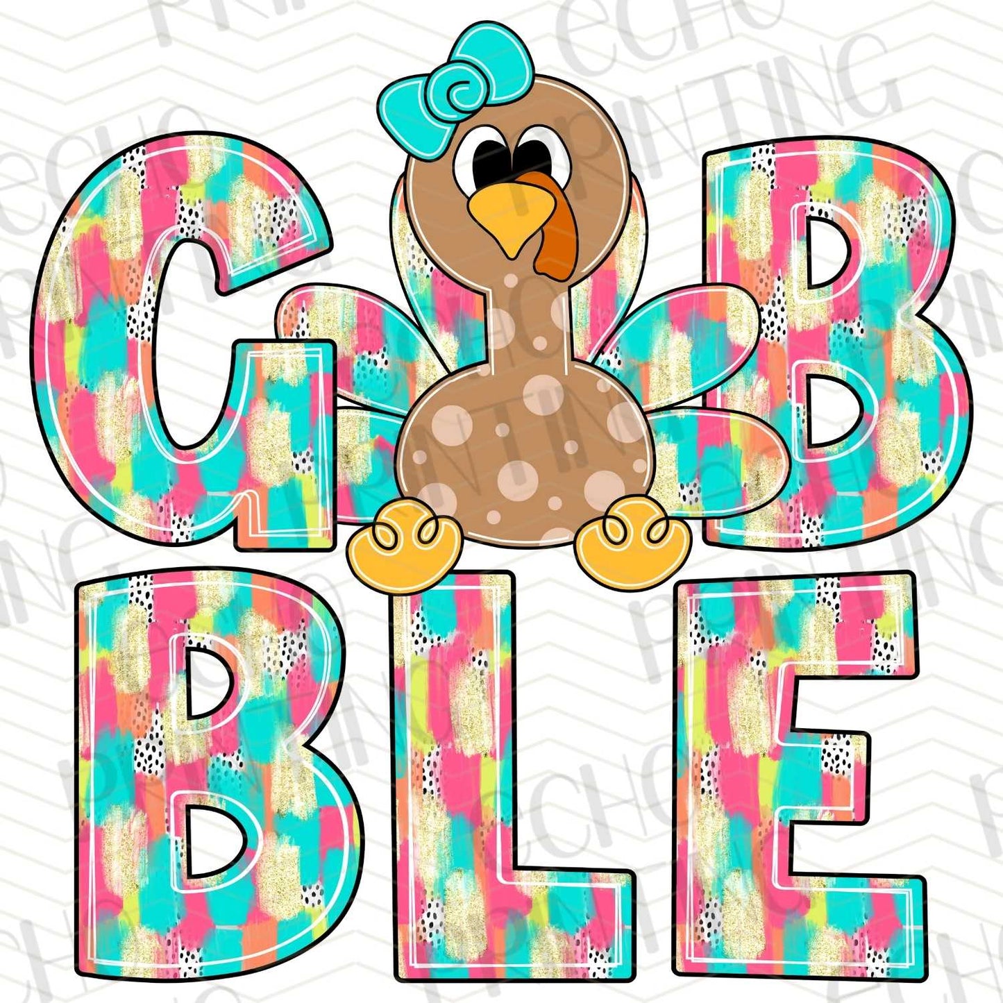 FLTK 246 – GOBBLE COLORFUL TURKEY