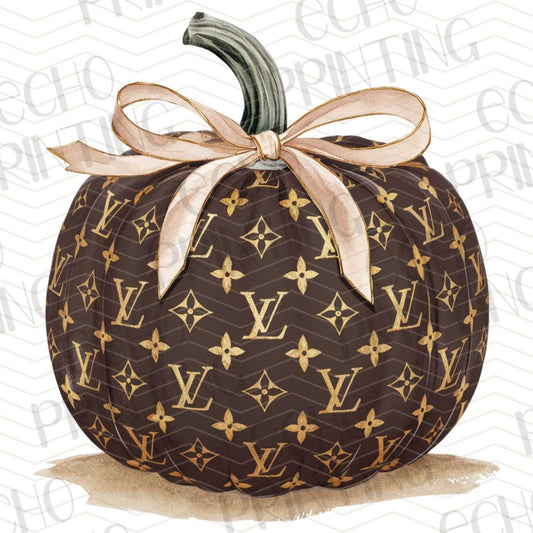 FLTK 270 – BROWN DESIGNER PRINT PUMPKIN