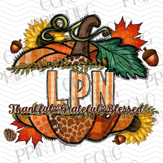 FLTK 435 – LPN FALL PUMPKIN BADGE