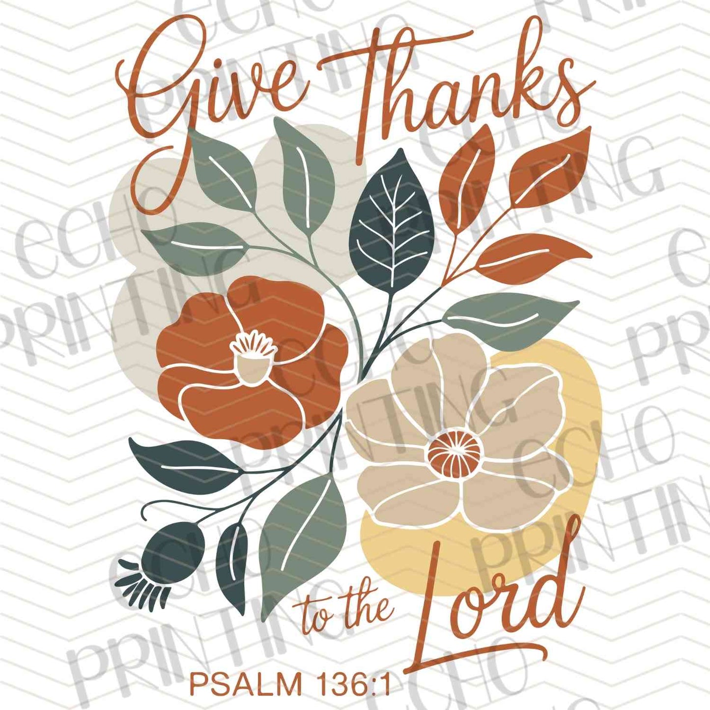 FLTK 501 - GIVE THANKS FLORAL FAL