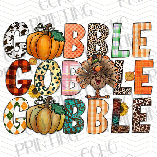 FLTK 506 - GOBBLE GOBBLE TURKEY PUMPKINS