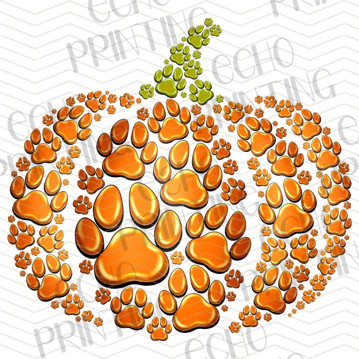 FLTK 535 - ORANGE PAWS PUMPKIN