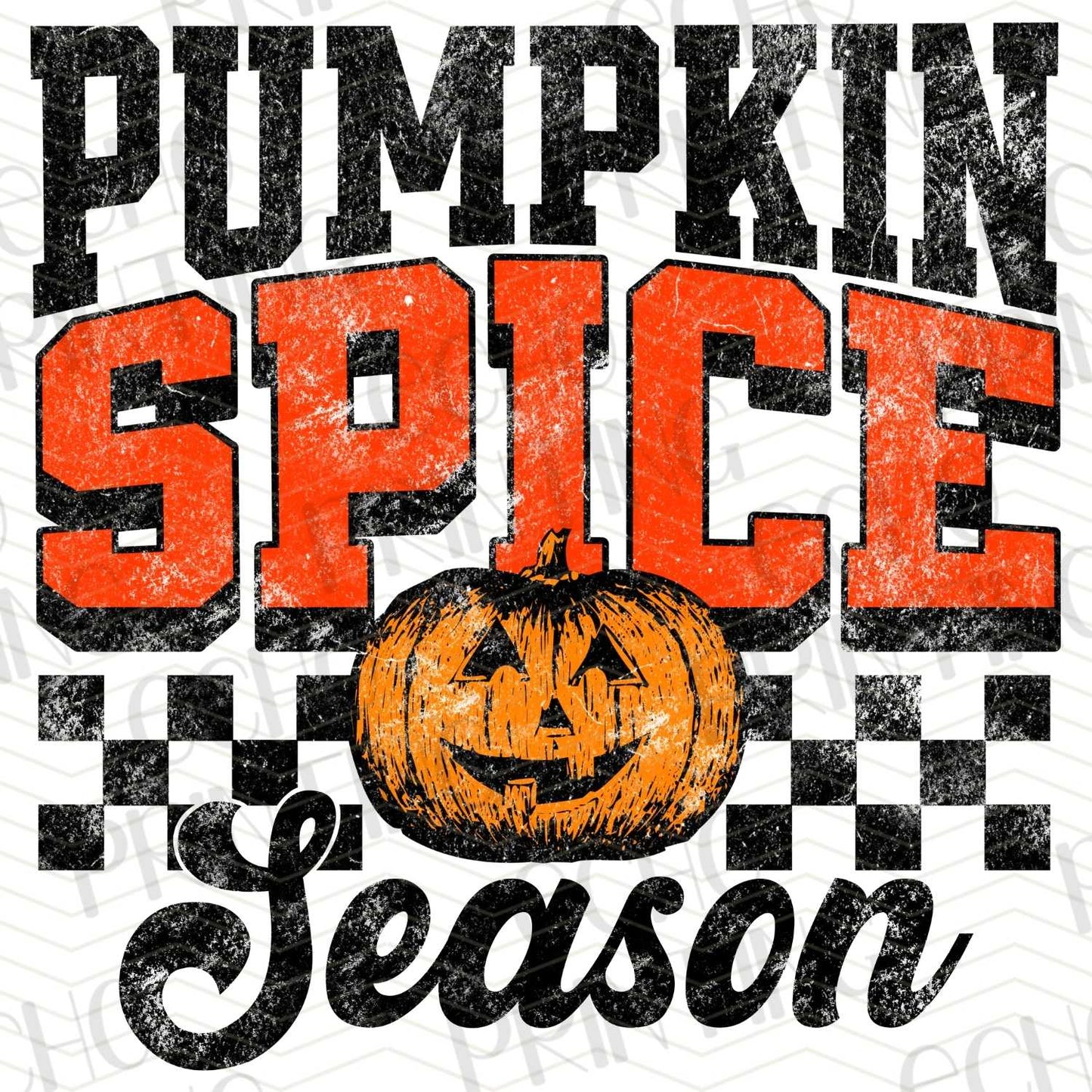 FLTK 6 – PUMPKIN SPICE CHECKERED