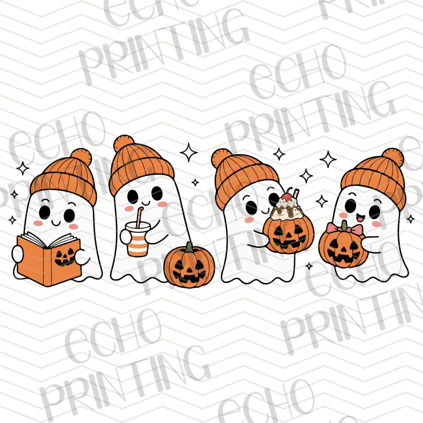 FLTK 610 - FALL GHOST AND PUMPKINS