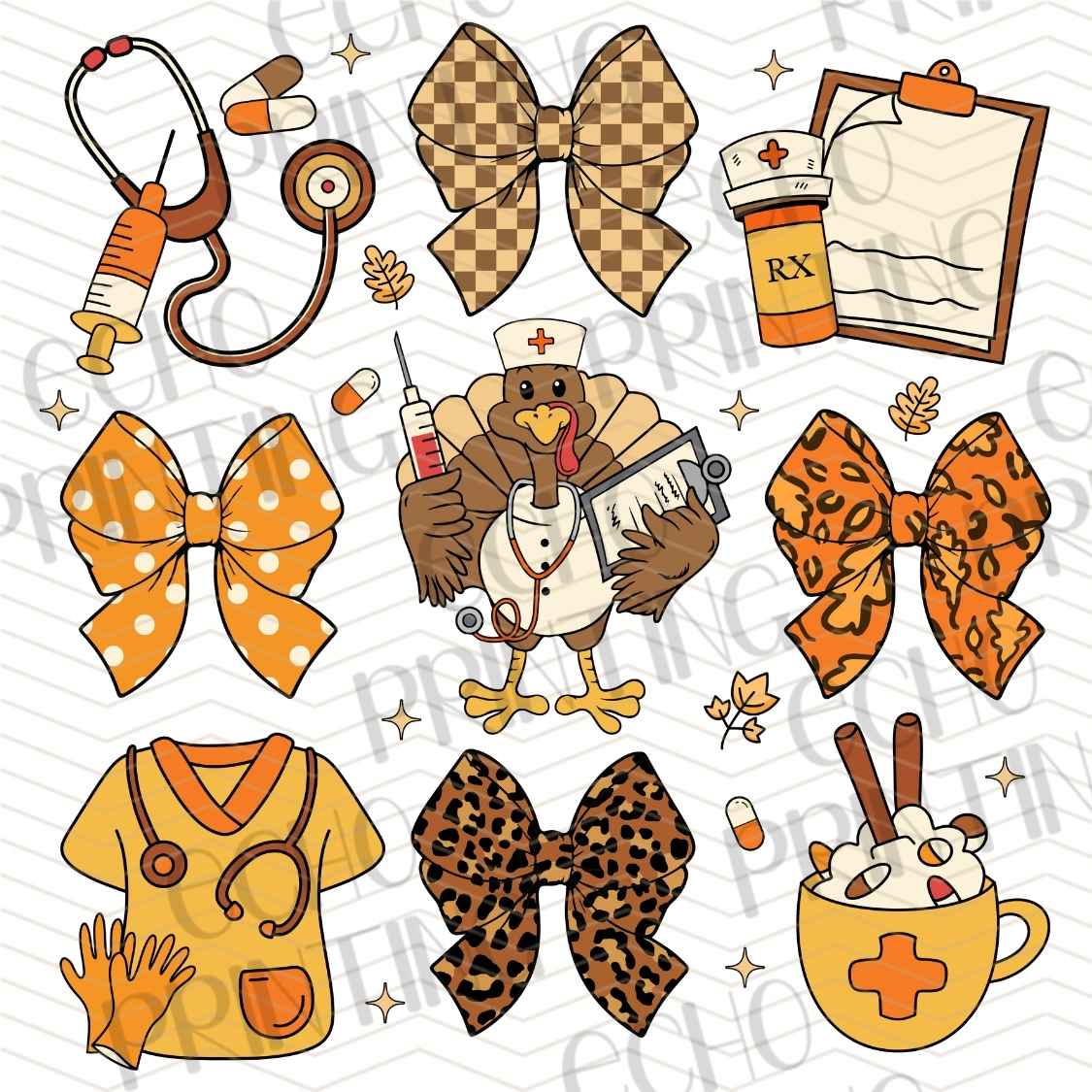 FLTK 629 - FALL NURSE ACCESSORY COLLAGE