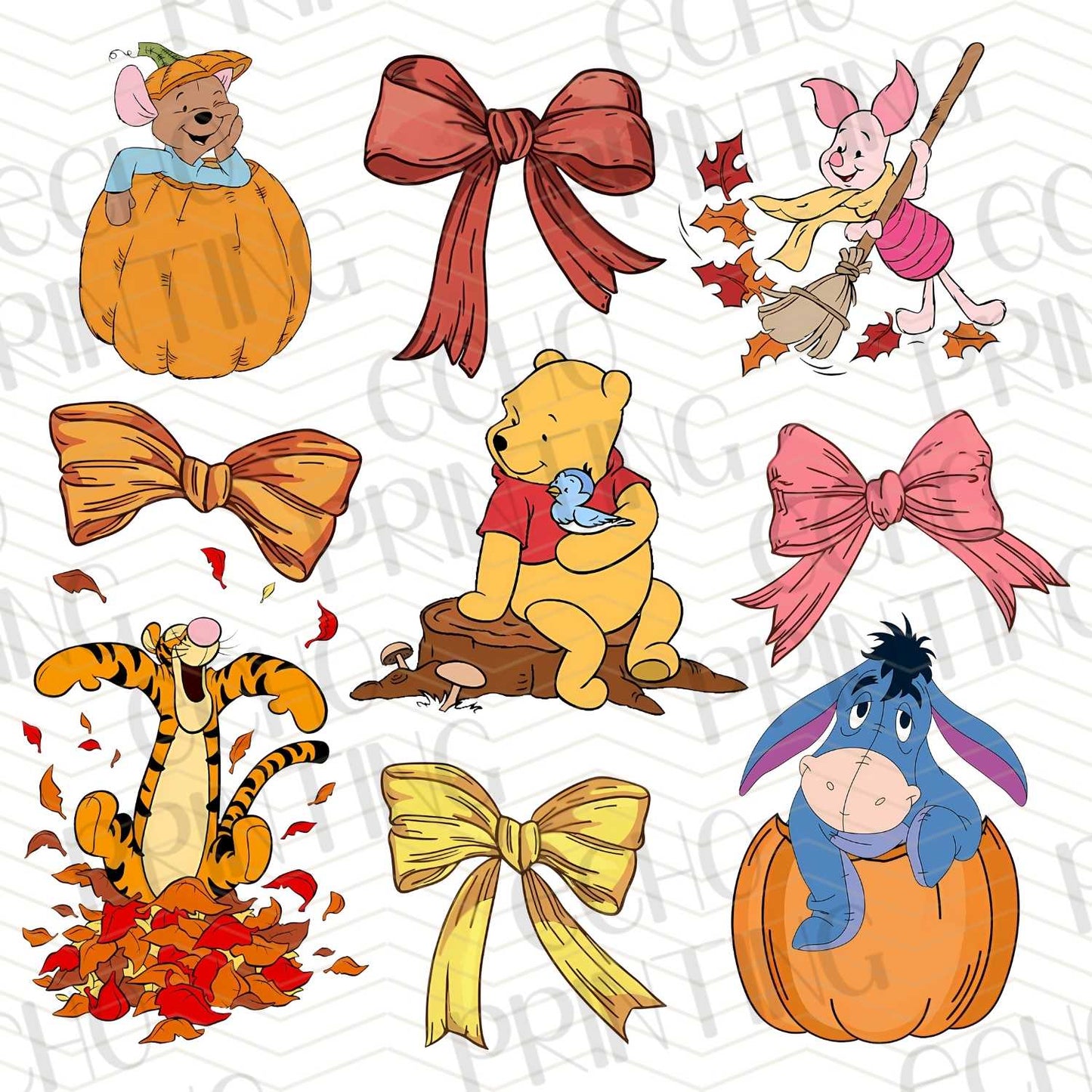 FLTK 65 – PH FRIENDS WITH BOWS AND LEAVES