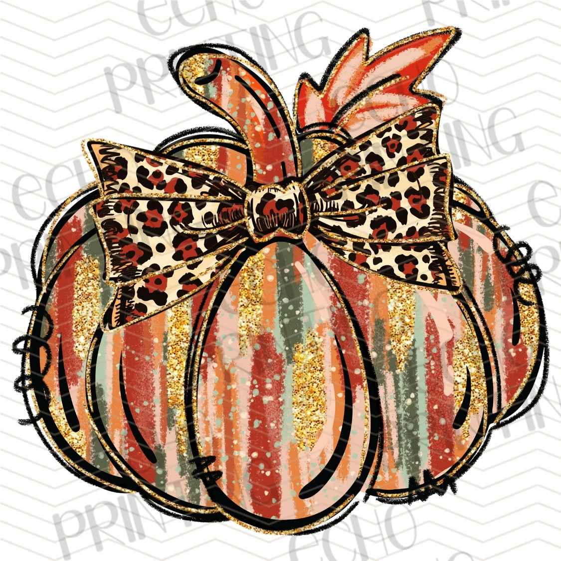 FLTK 679 - LEOPARD PUMPKIN AUTUMN STYLE