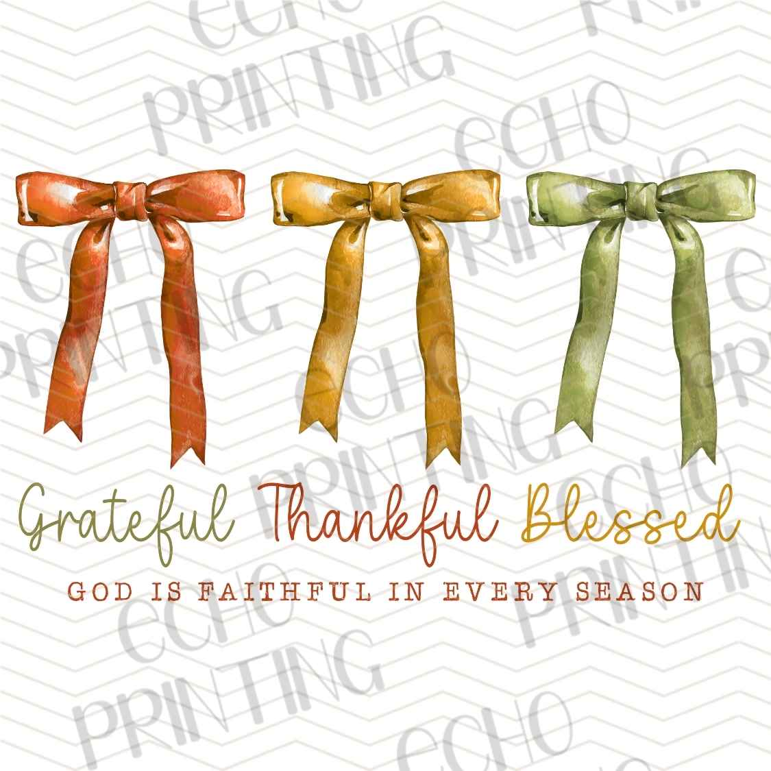 FLTK 703 - GRATEFUL THANKFUL BLESSED BOWS