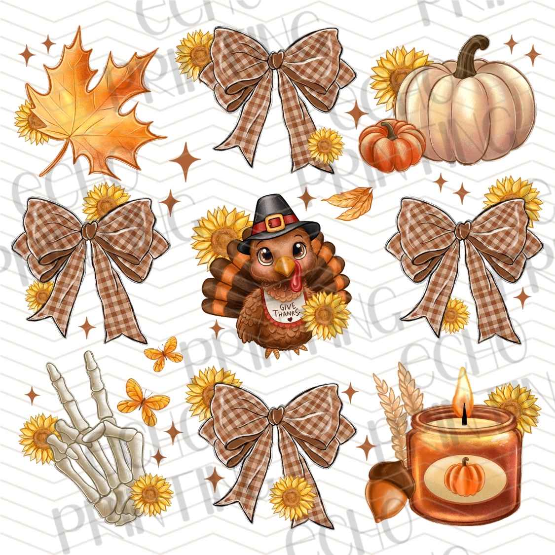 FLTK 747 - FALL BOWS AND PUMPKINS