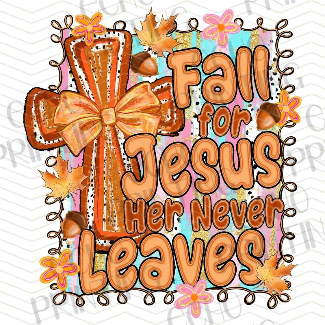 FLTK 764 - FALL FOR JESUS CROSS
