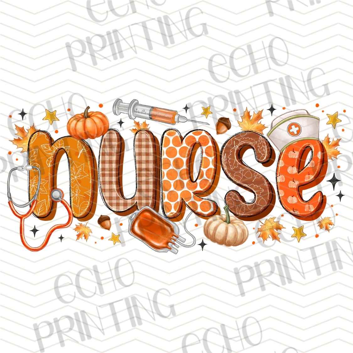 FLTK 781 - NURSE AUTUMN LETTERING