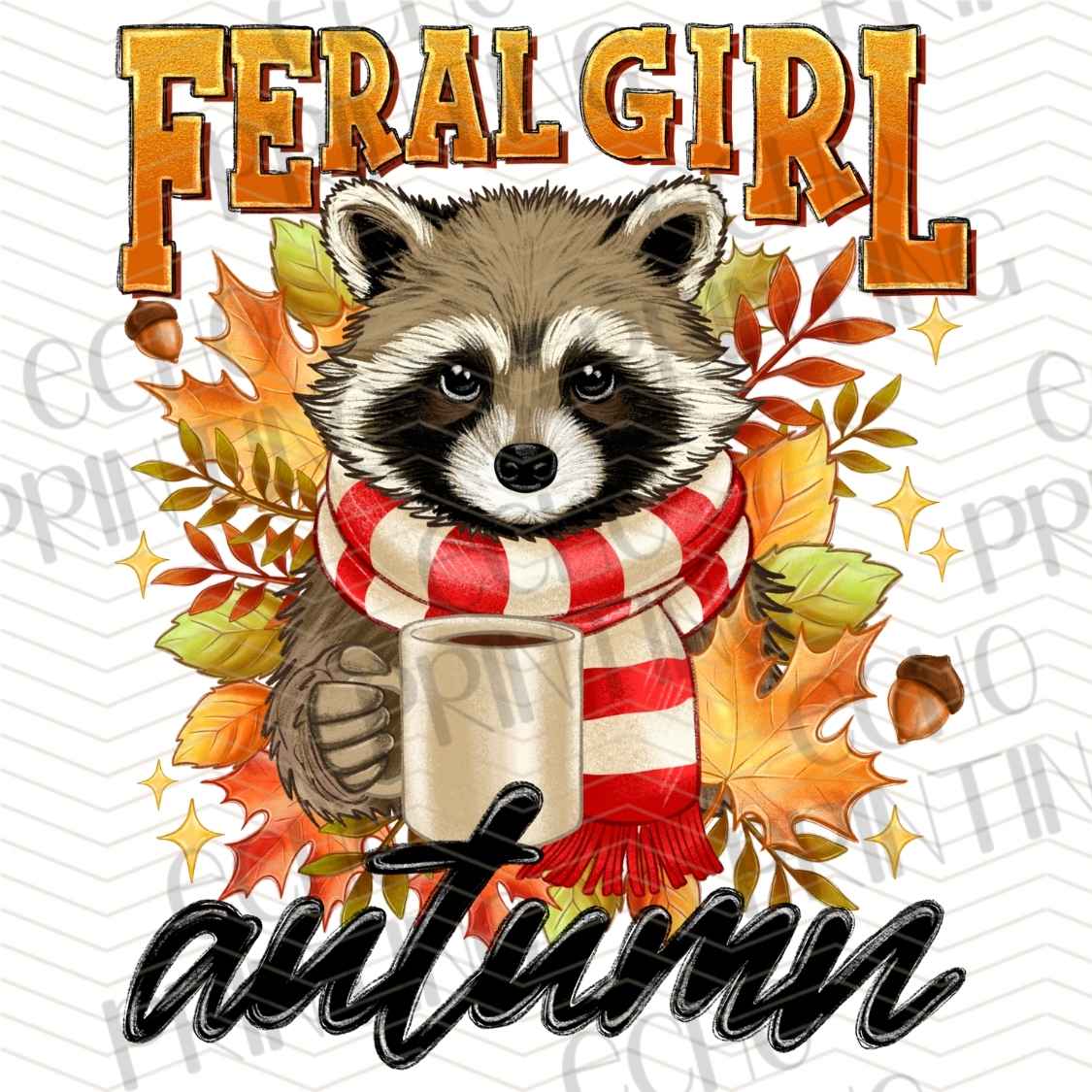 FLTK 821 - FERAL AUTUMN RACCOON STYLE