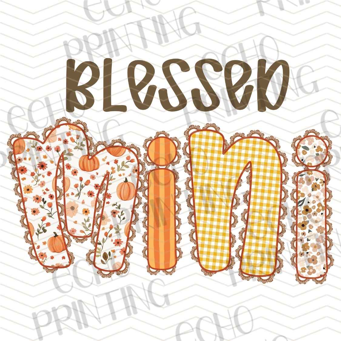 FLTK 858 - BLESSED MINI AUTUMN BOW