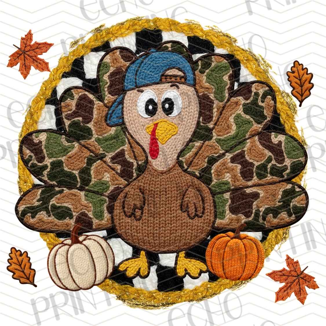 FLTK 917 - TURKEY CAMO AUTUMN STYLE