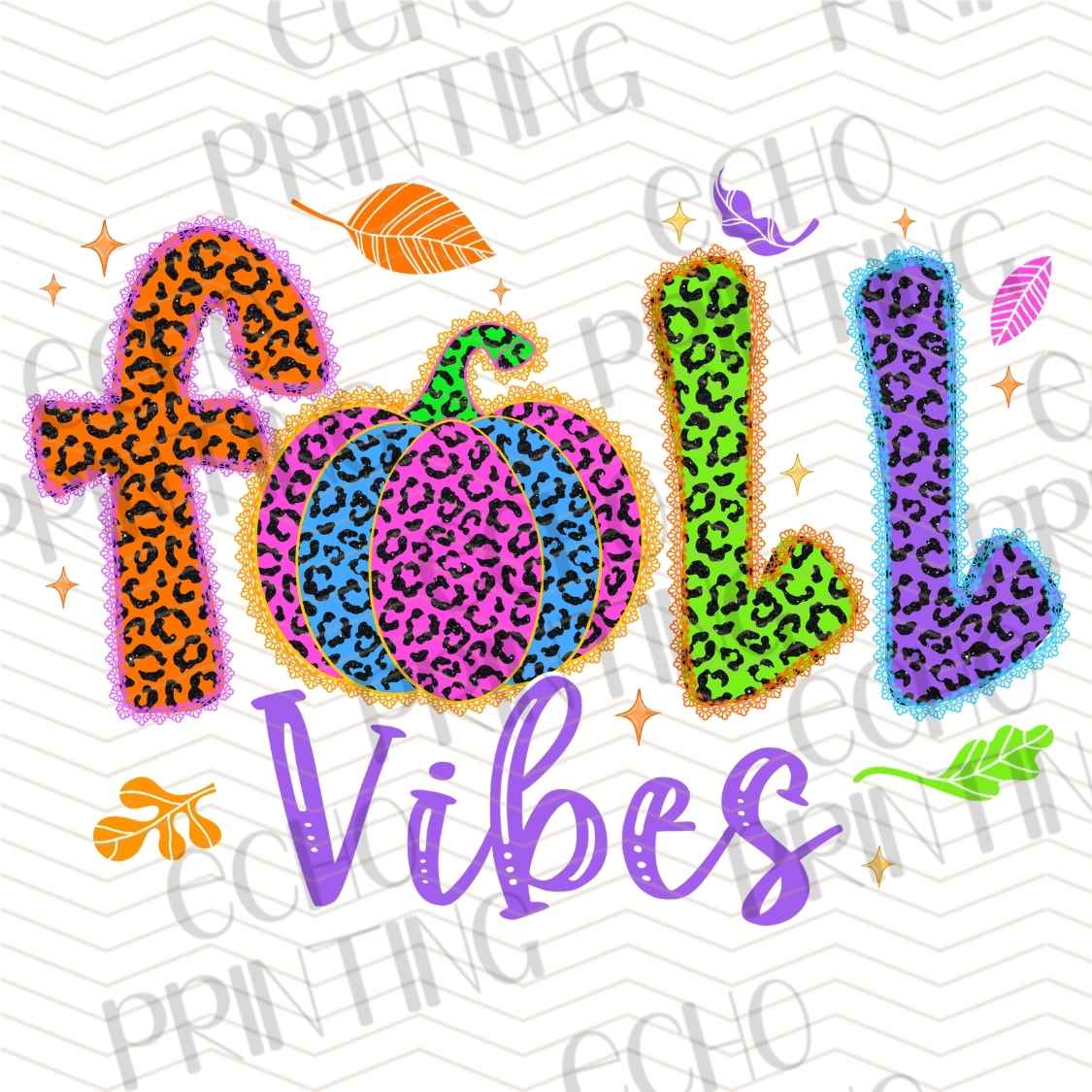FLTK 927 - FALL VIBES RETRO LETTERING